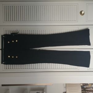 NWT! zoë by zoë and Phoebe black dress pants with gold buttons